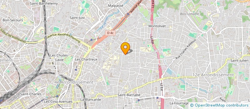 localisation de l'entreprise MONSIEUR FLORENT LESSA à MARSEILLE