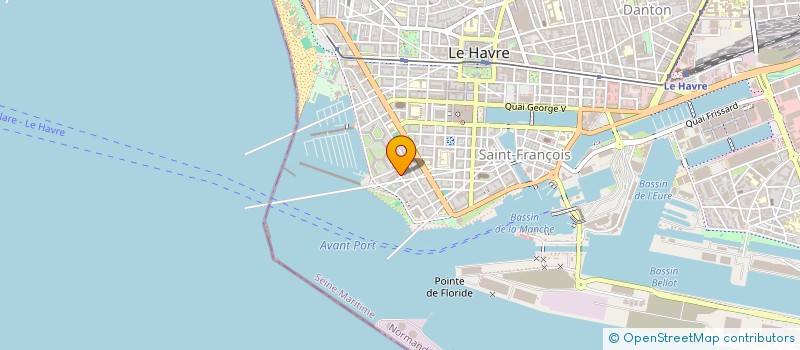 localisation de l'entreprise MONSIEUR FLORENT LEVASSEUR à LE HAVRE