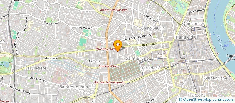 localisation de l'entreprise MONSIEUR FLORENT LEVAVASSEUR  BORDEAUX