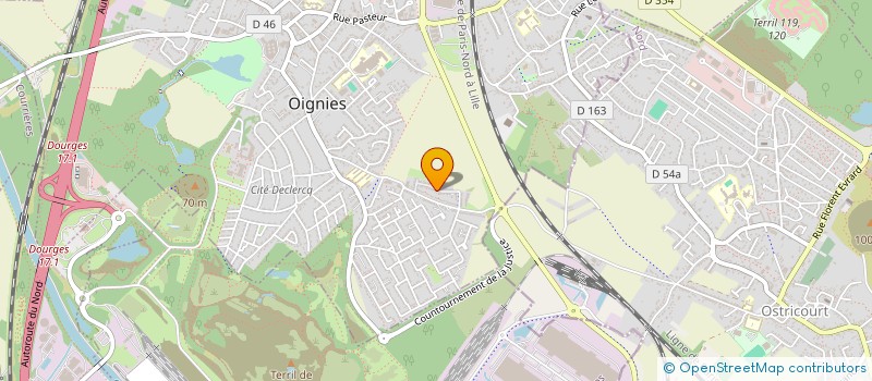 localisation de l'entreprise MONSIEUR FLORENT LEWANDOWSKI  OIGNIES