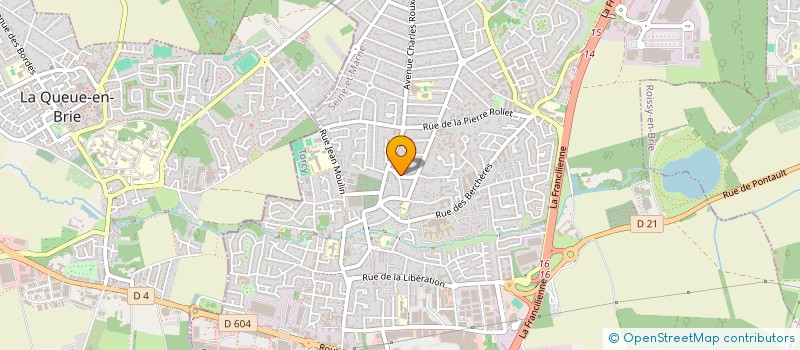 localisation de l'entreprise MONSIEUR FLORENT LINE  PONTAULT-COMBAULT