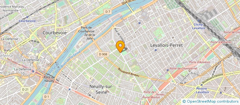 localisation de l'entreprise MONSIEUR FLORENT LOKETEMBO à NEUILLY-SUR-SEINE
