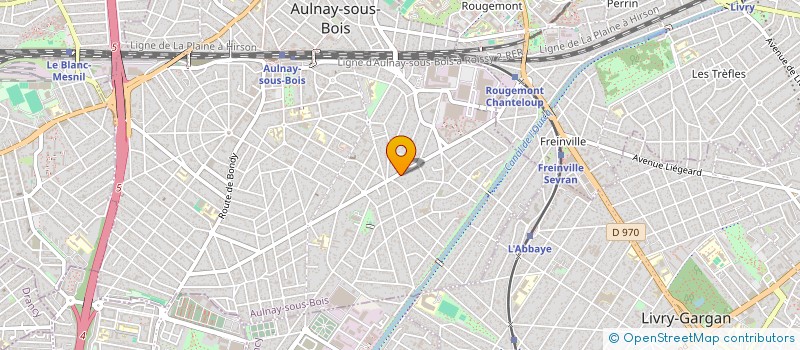 localisation de l'entreprise MONSIEUR FLORENT LOUIS à AULNAY-SOUS-BOIS