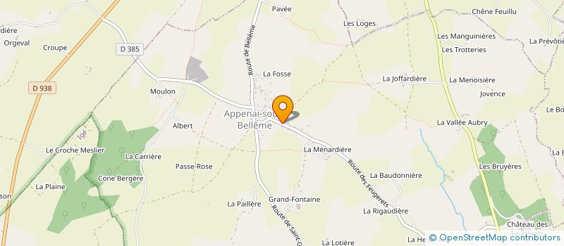 localisation de l'entreprise MONSIEUR FLORENT LOURS à APPENAI-SOUS-BELLEME