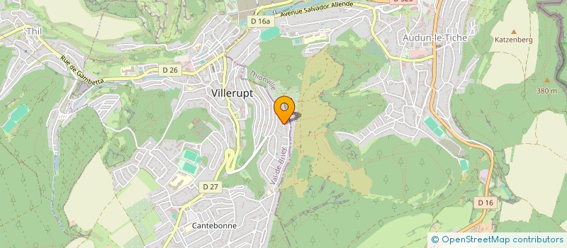 localisation de l'entreprise MONSIEUR FLORENT LUCADELLO  VILLERUPT