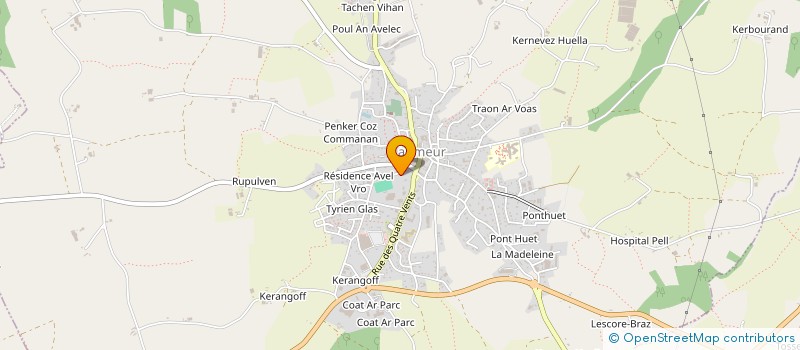 localisation de l'entreprise MONSIEUR FLORENT LUCAS à LANMEUR