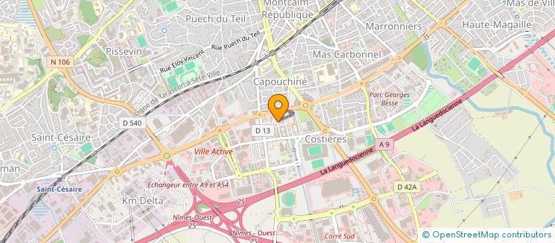 localisation de l'entreprise MONSIEUR FLORENT LUNARDI  NIMES