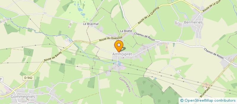 localisation de l'entreprise MONSIEUR FLORENT MACHU à WARGNIES-LE-PETIT
