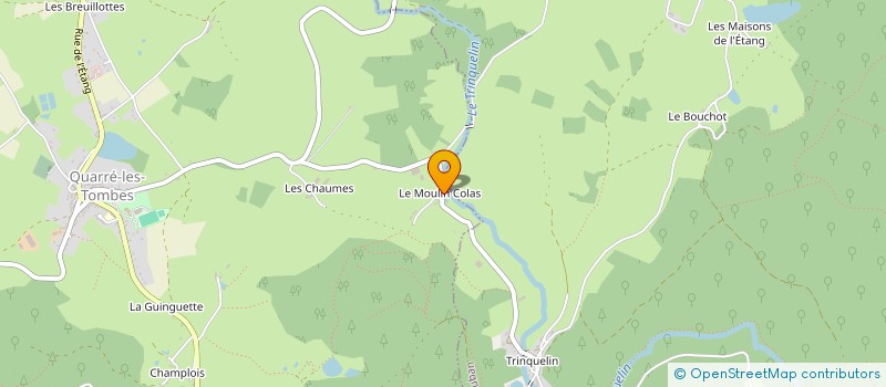 localisation de l'entreprise MONSIEUR FLORENT MADELEINAT à BEAUVILLIERS