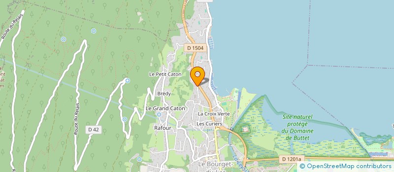 localisation de l'entreprise MONSIEUR FLORENT MAGNE  LE BOURGET-DU-LAC