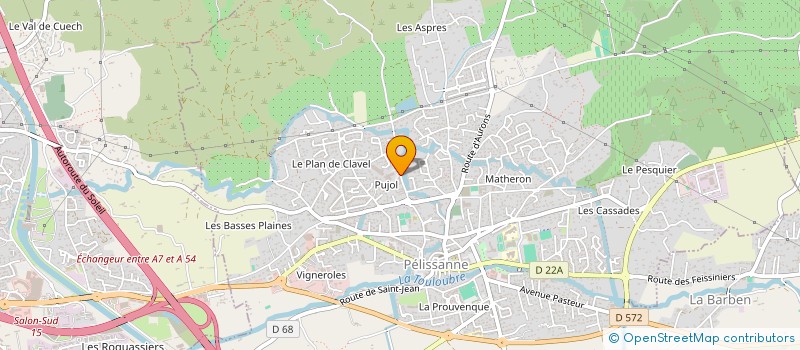 localisation de l'entreprise MONSIEUR FLORENT MAHIEU  PELISSANNE