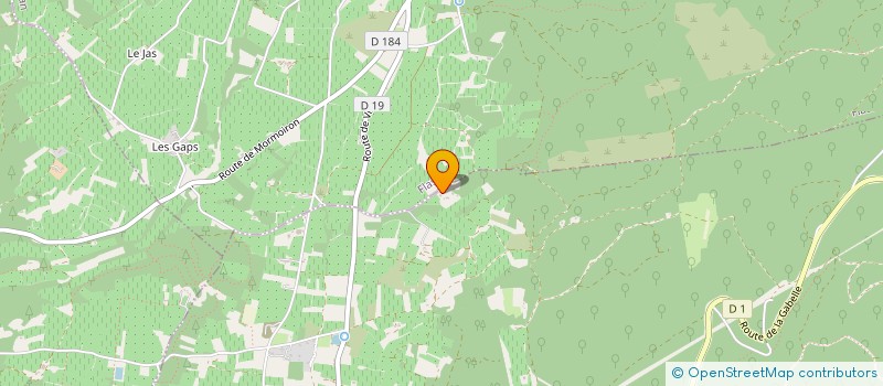 localisation de l'entreprise MONSIEUR FLORENT MAIGRE  VILLES-SUR-AUZON