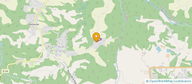 localisation de l'entreprise MONSIEUR FLORENT MAILLET--GILBERT  SAINT-VINCENT-DE-TYROSSE