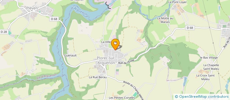 localisation de l'entreprise MONSIEUR FLORENT MAITRALAIN  PLOREC-SUR-ARGUENON