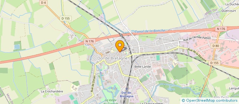 localisation de l'entreprise MONSIEUR FLORENT MANCEAU  DOL-DE-BRETAGNE