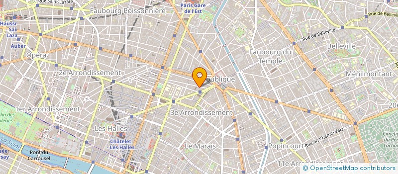 localisation de l'entreprise MONSIEUR FLORENT MANESCAU  PARIS