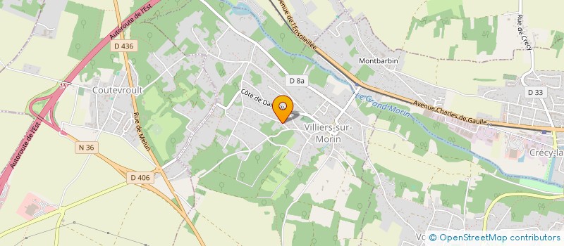 localisation de l'entreprise MONSIEUR FLORENT MARCHOIS  VILLIERS-SUR-MORIN