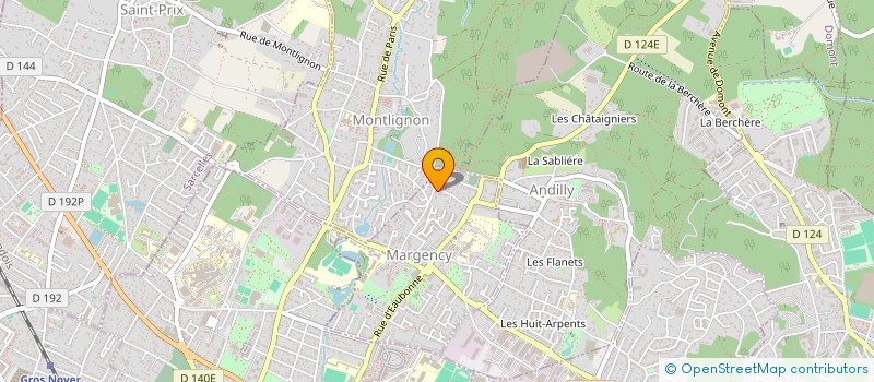 localisation de l'entreprise MONSIEUR FLORENT MARGUERIE  MARGENCY