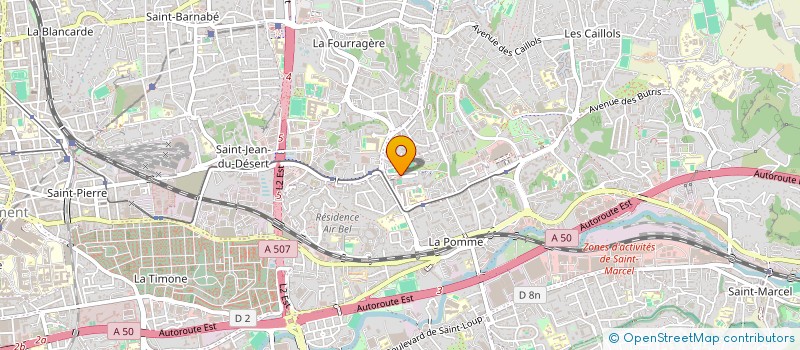 localisation de l'entreprise MONSIEUR FLORENT MARTINA à MARSEILLE