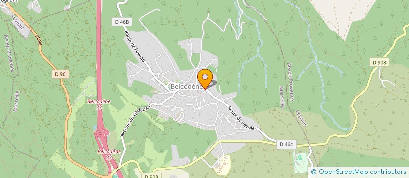 localisation de l'entreprise MONSIEUR FLORENT MAS  BELCODENE