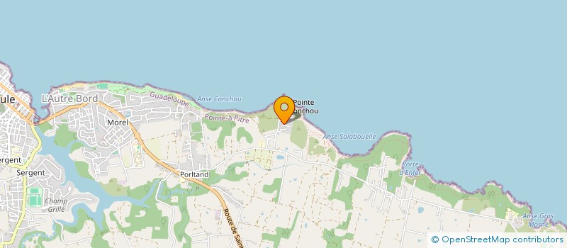 localisation de l'entreprise MONSIEUR FLORENT MAUSSE à LE MOULE