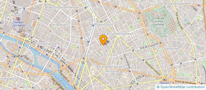 localisation de l'entreprise MONSIEUR FLORENT MEANCE  PARIS