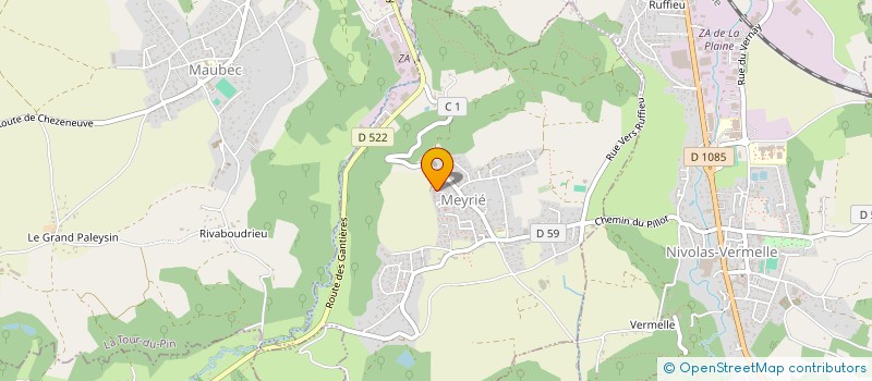 localisation de l'entreprise MONSIEUR FLORENT MELCHERS  MEYRIE