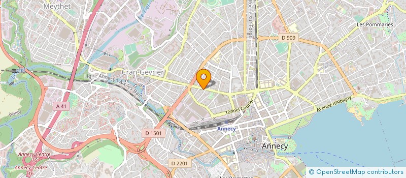 localisation de l'entreprise MONSIEUR FLORENT MERCIER à ANNECY