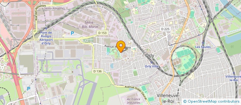 localisation de l'entreprise MONSIEUR FLORENT MERCIER  ORLY