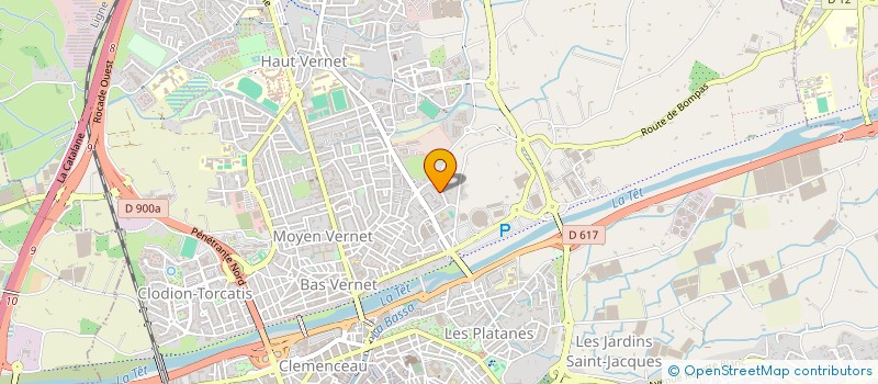 localisation de l'entreprise MONSIEUR FLORENT MERLIER  PERPIGNAN