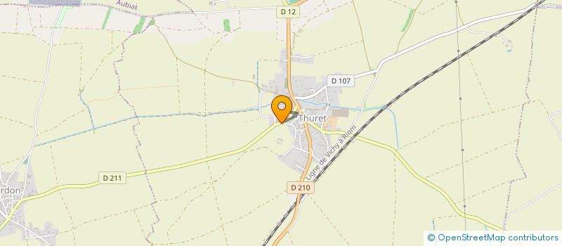 localisation de l'entreprise MONSIEUR FLORENT MERMOUD  THURET