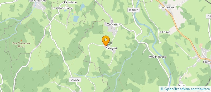localisation de l'entreprise MONSIEUR FLORENT MESEGUER à SAINT-MEDARD-LA-ROCHETTE