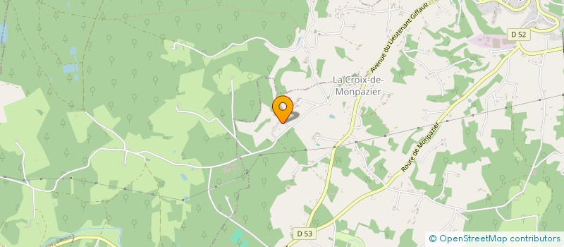 localisation de l'entreprise MONSIEUR FLORENT MESSAUSSIER  MONPLAISANT