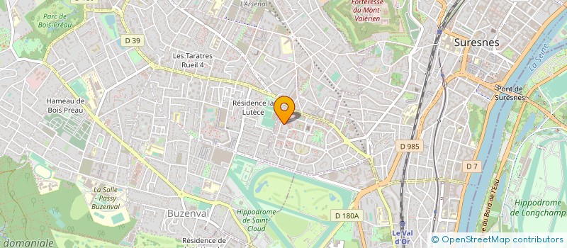 localisation de l'entreprise MONSIEUR FLORENT MEURINE à SURESNES