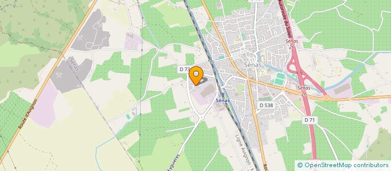 localisation de l'entreprise MONSIEUR FLORENT MEYER  SENAS