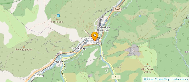 localisation de l'entreprise MONSIEUR FLORENT MIGNOT à VILLEFRANCHE-DE-CONFLENT