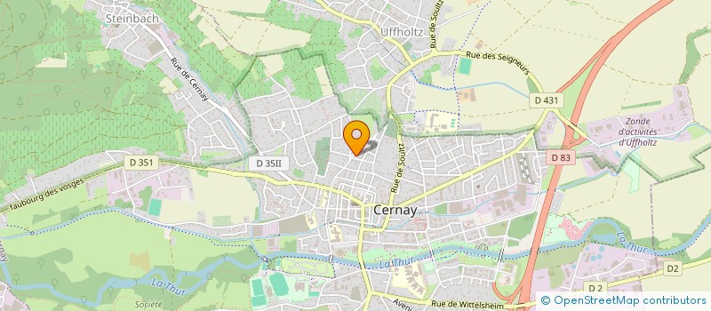 localisation de l'entreprise MONSIEUR FLORENT MINEO  UFFHOLTZ