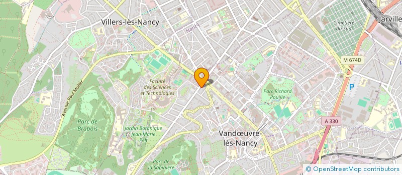 localisation de l'entreprise MONSIEUR FLORENT MOAL  NANCY