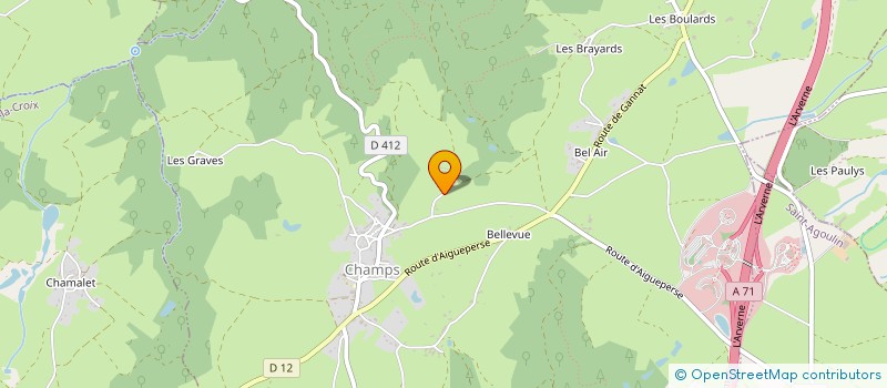 localisation de l'entreprise MONSIEUR FLORENT MONCHICOURT  CHAMPS