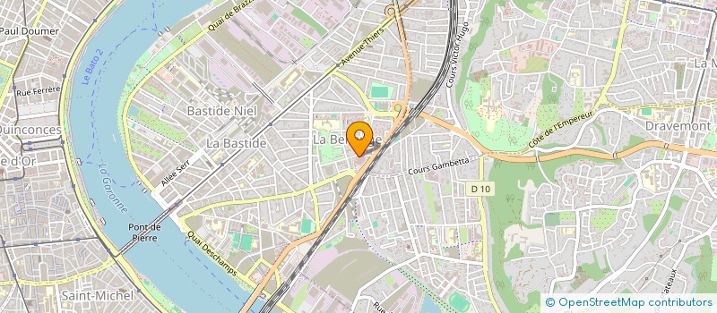 localisation de l'entreprise MONSIEUR FLORENT MONTIGNY  BORDEAUX