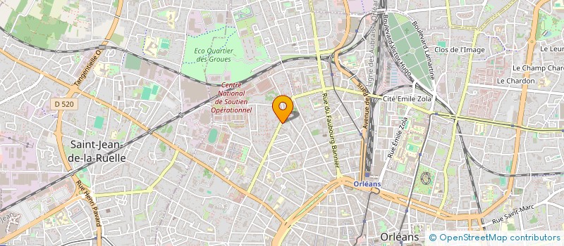 localisation de l'entreprise MONSIEUR FLORENT MONTILLOT à ORLEANS