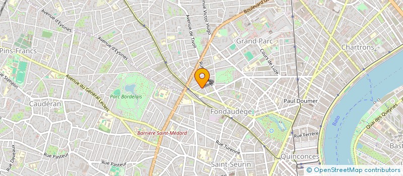 localisation de l'entreprise MONSIEUR FLORENT MORELLET à BORDEAUX