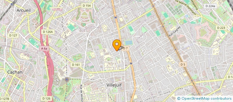 localisation de l'entreprise MONSIEUR FLORENT MOTHERE à VILLEJUIF