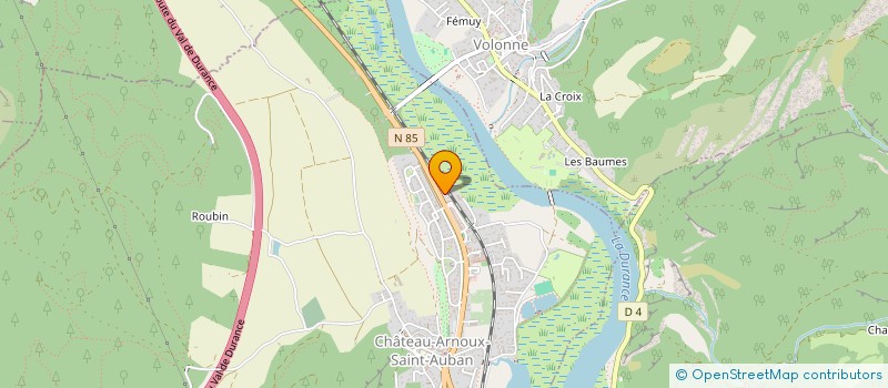 localisation de l'entreprise MONSIEUR FLORENT MOULLET  CHATEAU-ARNOUX-SAINT-AUBAN