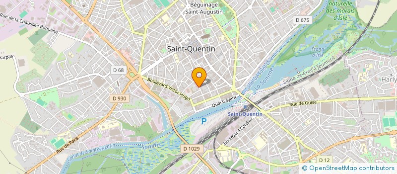 localisation de l'entreprise MONSIEUR FLORENT MOUTARDE à SAINT-QUENTIN