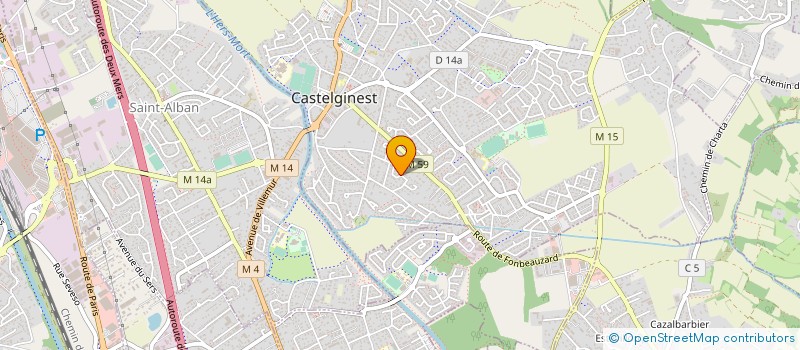 localisation de l'entreprise MONSIEUR FLORENT MOUTON  FONBEAUZARD