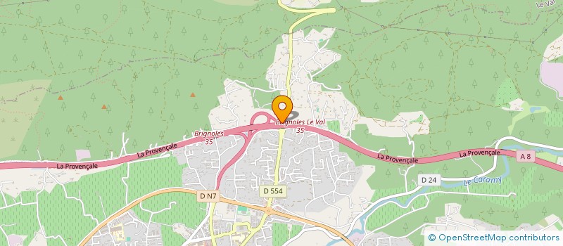 localisation de l'entreprise MONSIEUR FLORENT MURRU  BRIGNOLES