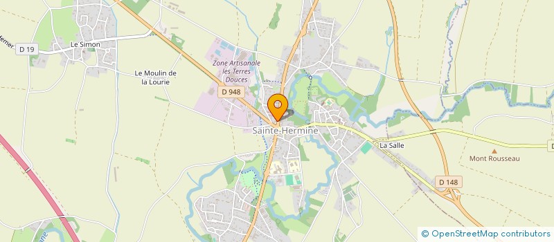 localisation de l'entreprise MONSIEUR FLORENT NAULET  SAINTE-HERMINE