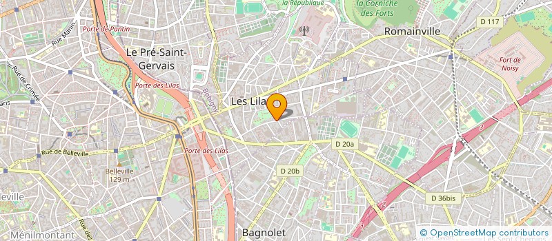 localisation de l'entreprise MONSIEUR FLORENT NICOLAS à LES LILAS