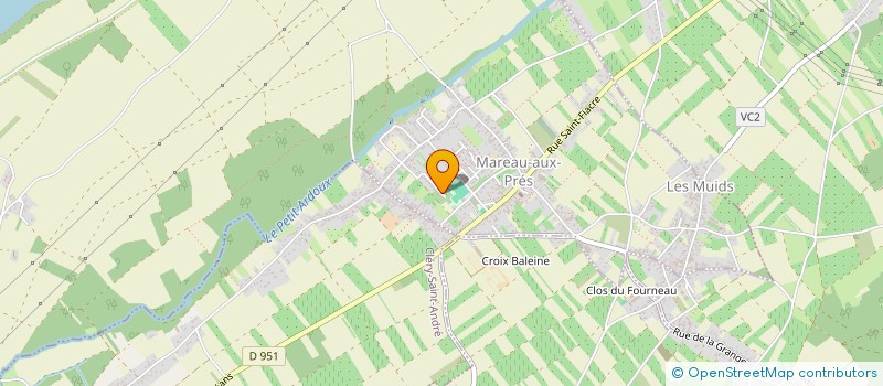 localisation de l'entreprise MONSIEUR FLORENT NOLLEAU  MEZIERES-LEZ-CLERY